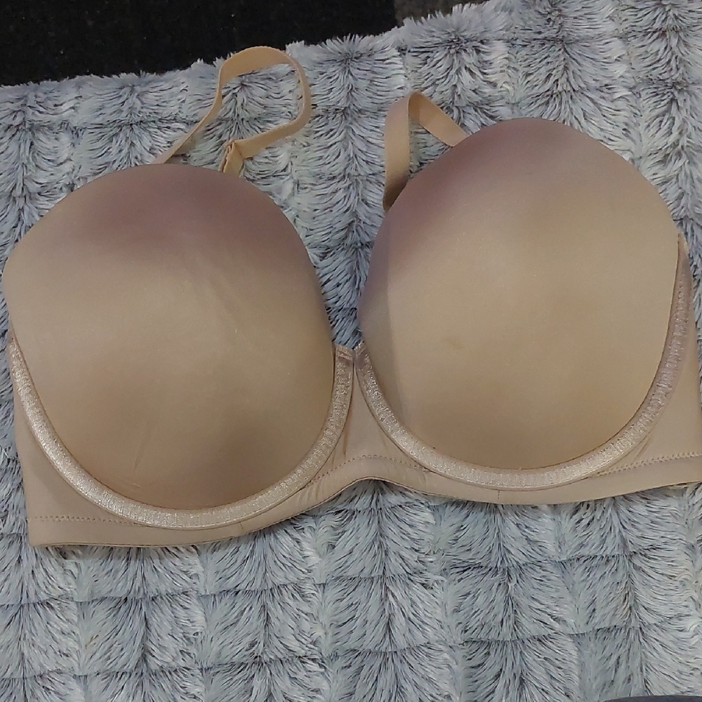 unknown‎ brand 36DDD Nude Bra convertible straps